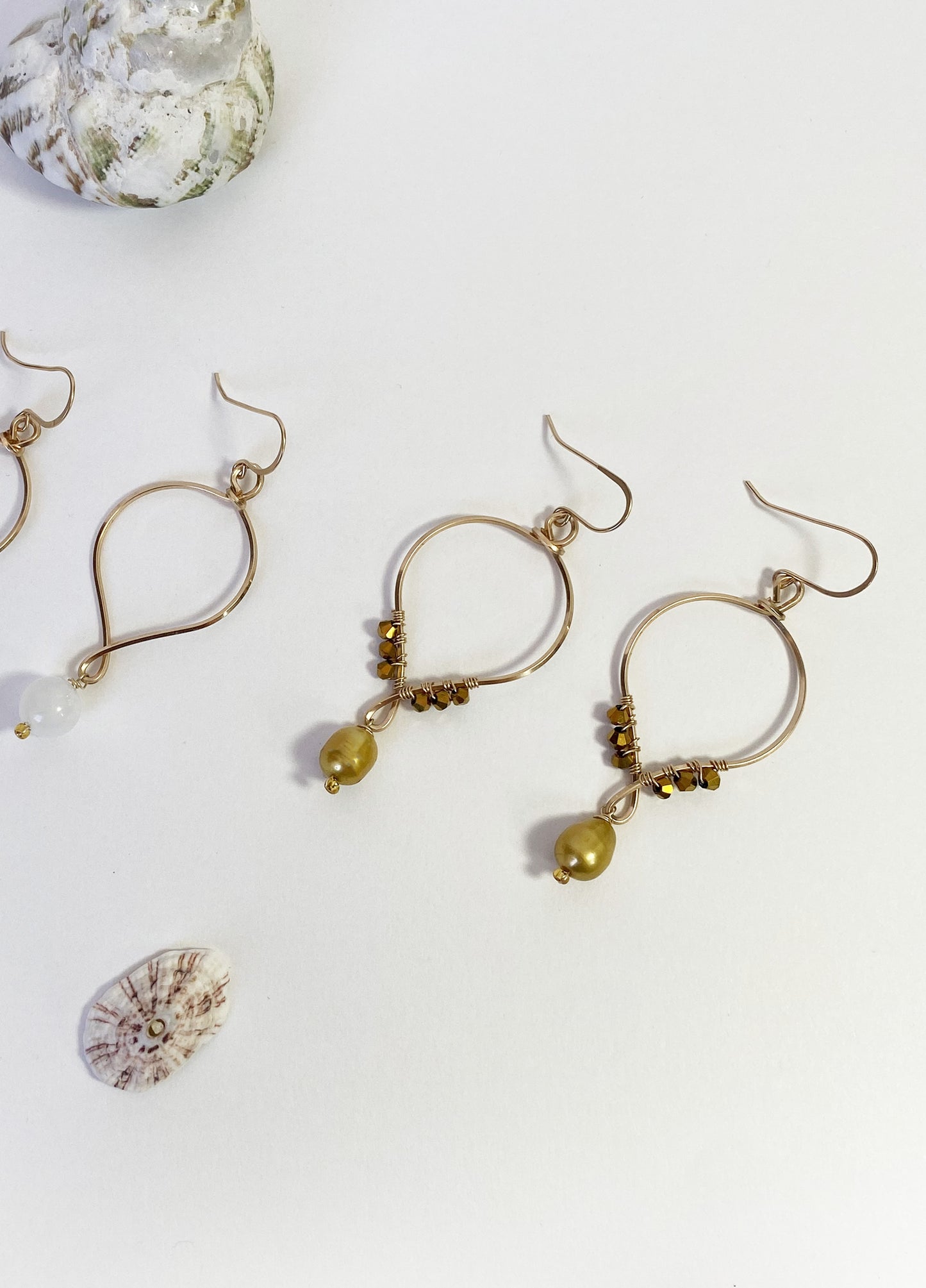 Pearl Twist Earrings