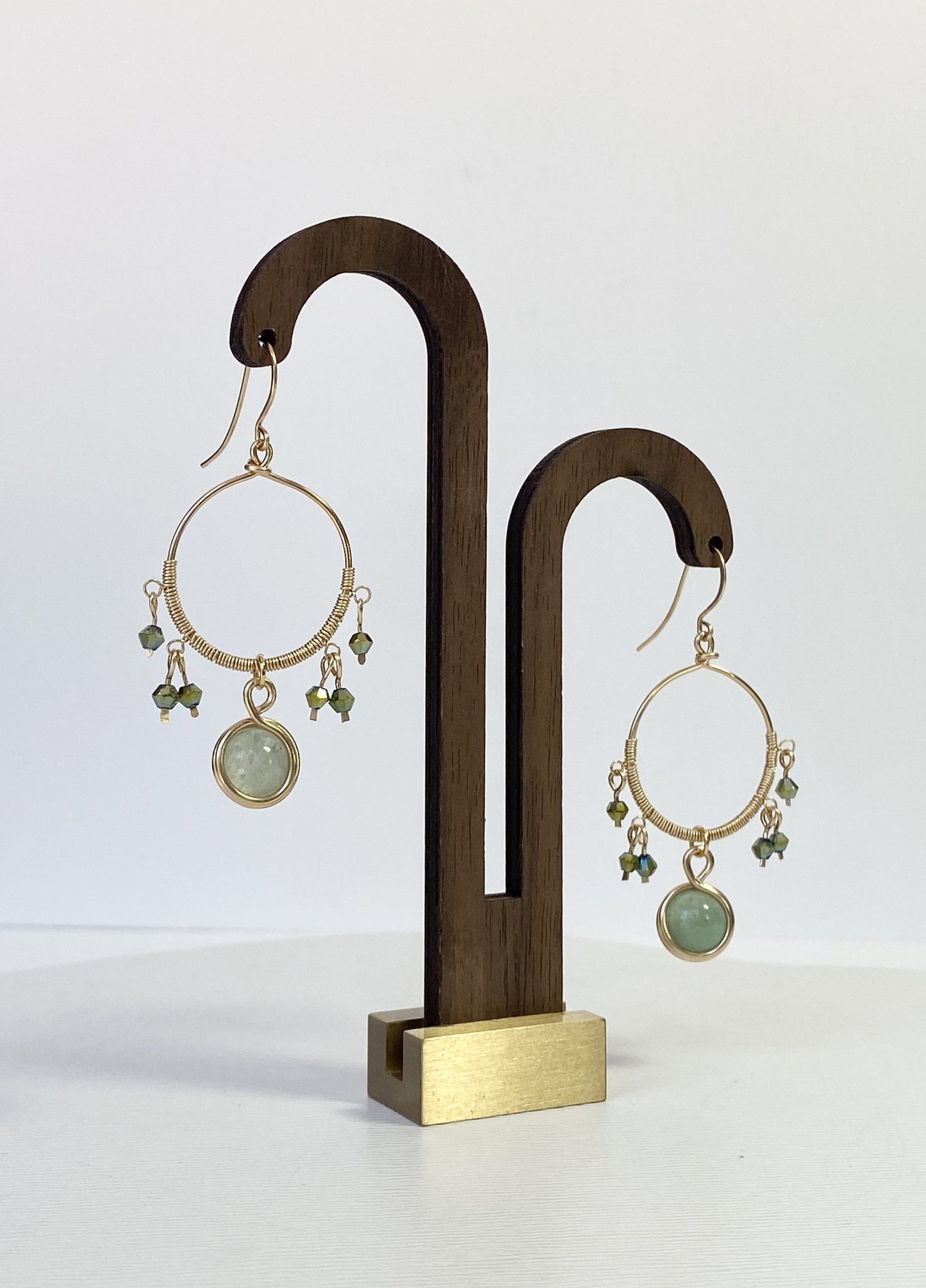 Jade Chandelier Earrings