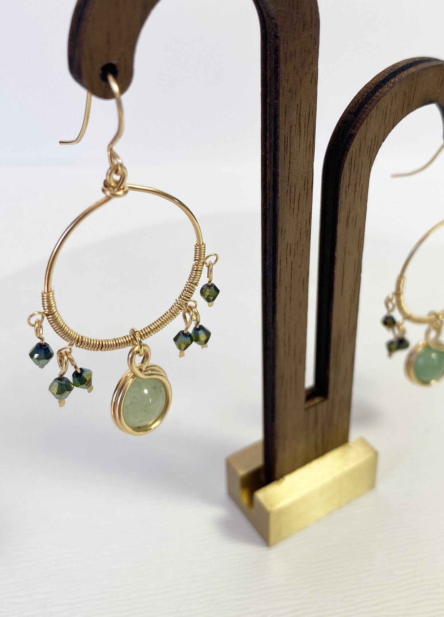 Jade Chandelier Earrings