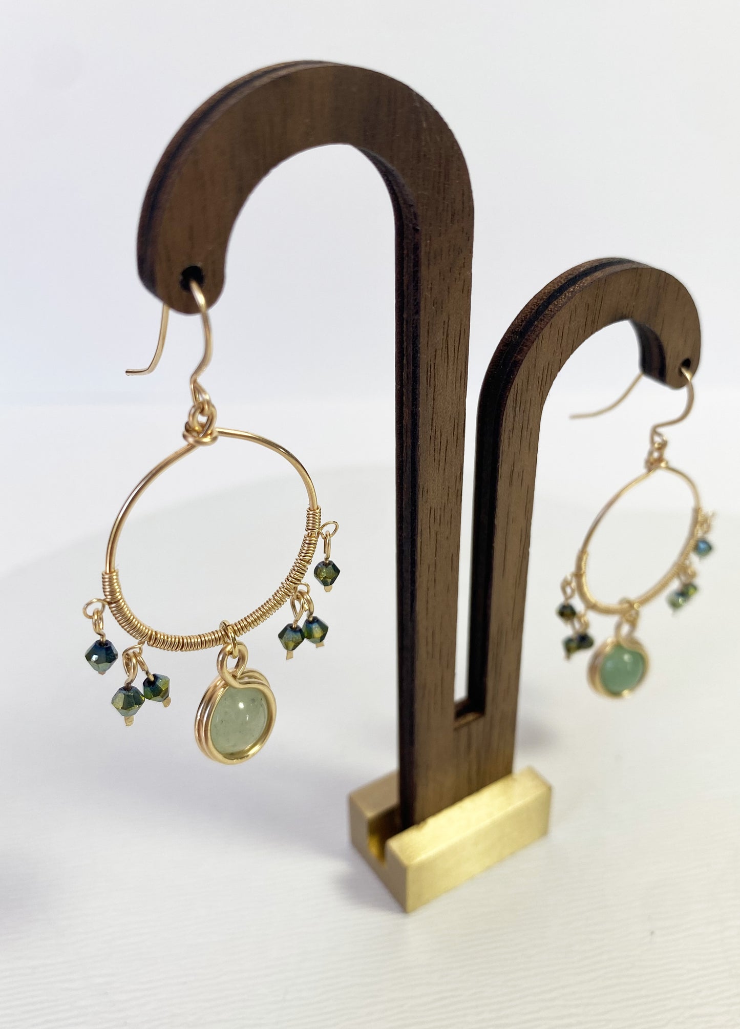 Jade Chandelier Earrings