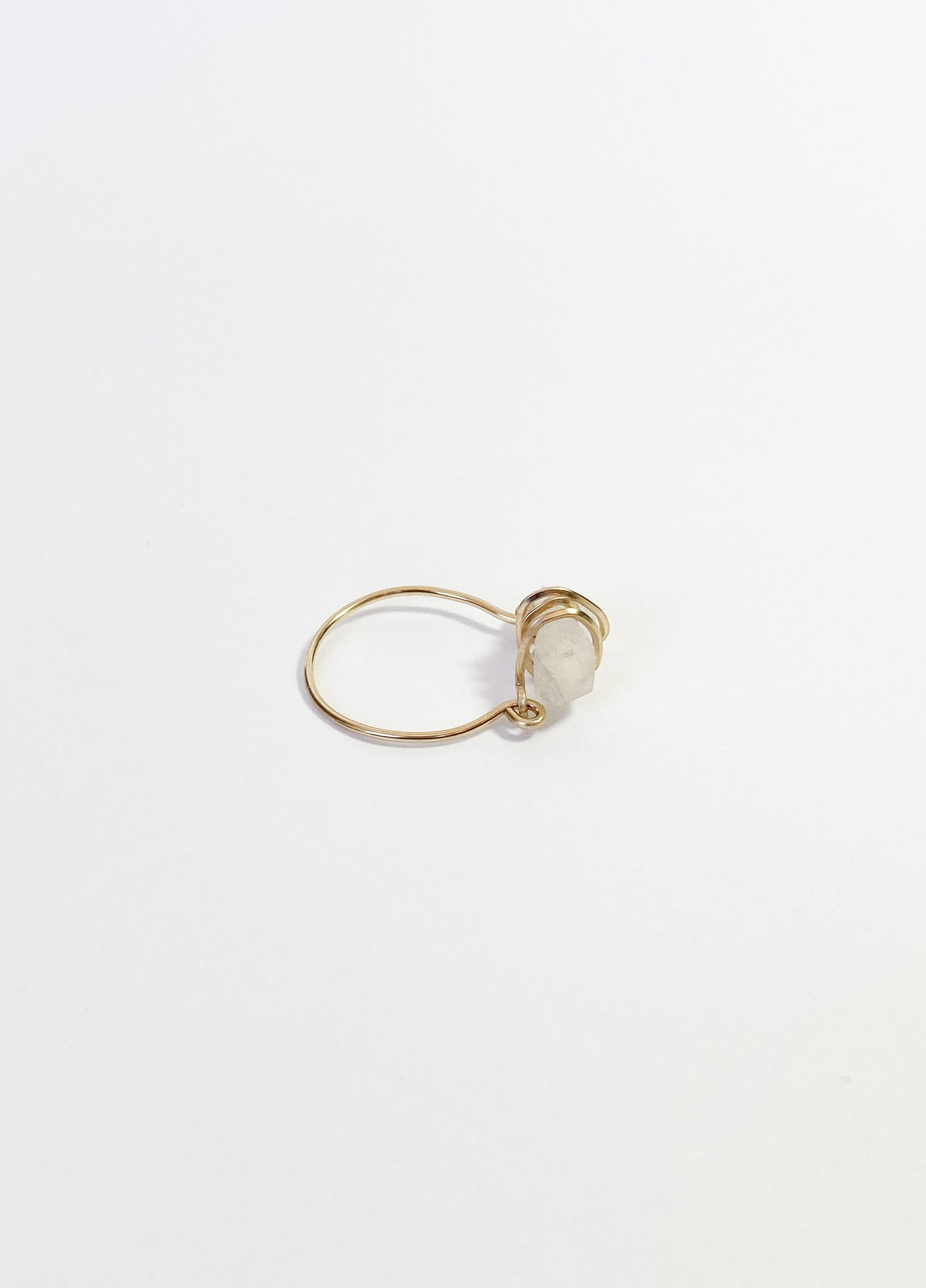 Gold Quartz Ring